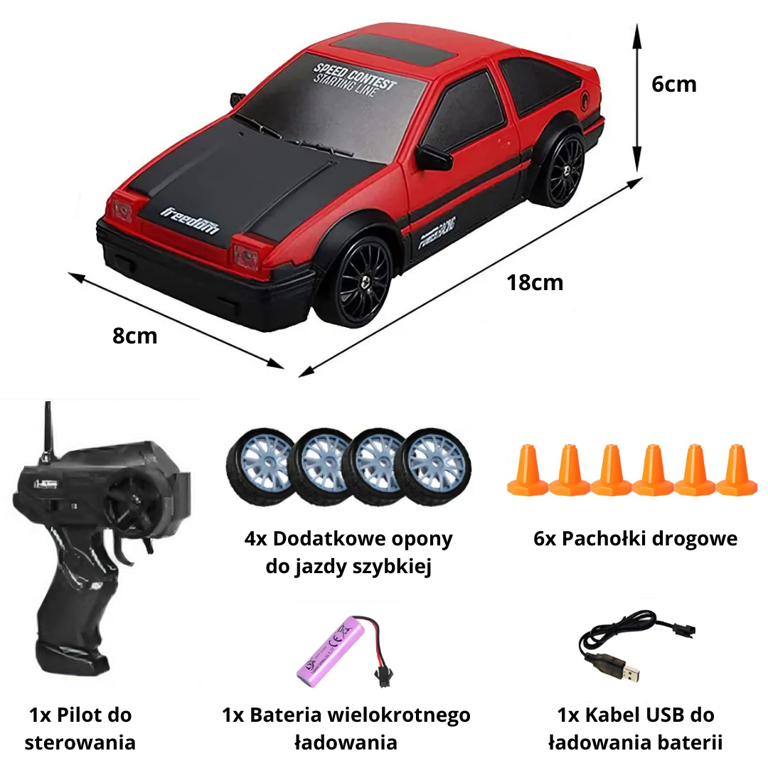 Drifteria™ - Dálkově ovládané driftovací autíčko